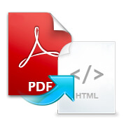 Convert PDF to HTML