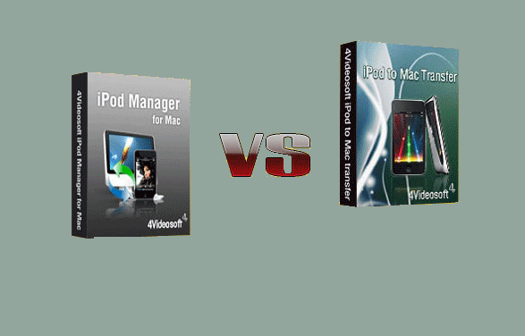 iPod to Mac Transfer VS  iPod Manager for Mac 