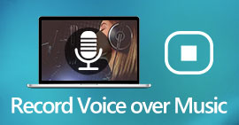 Optag Voice Over-musik