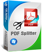 4Videosoft PDF Splitter box