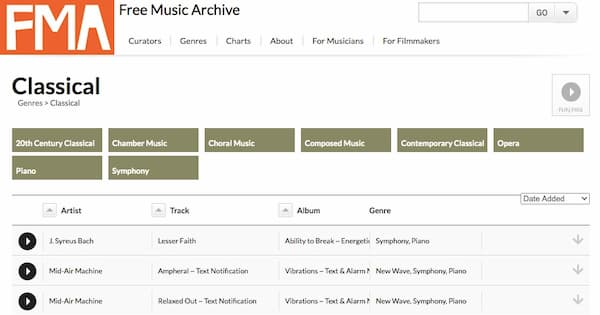 Free Music Archive