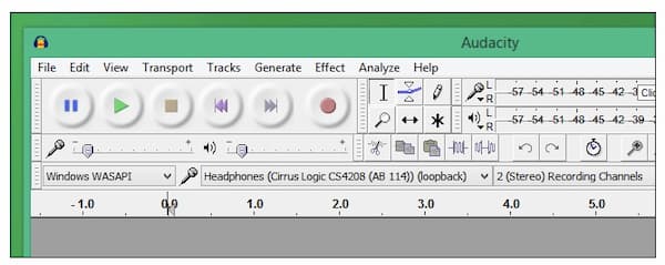 Записывайте аудио с Audacity