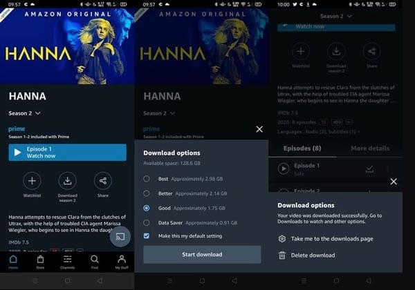 Download Amazon Prime Android
