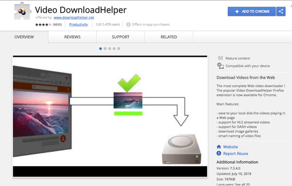 Chrome Video Downloadhelp