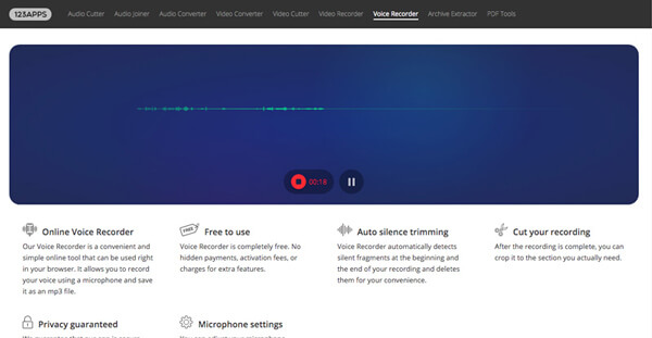 Online Audio Recorder