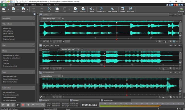 Wavepad Sound Editor