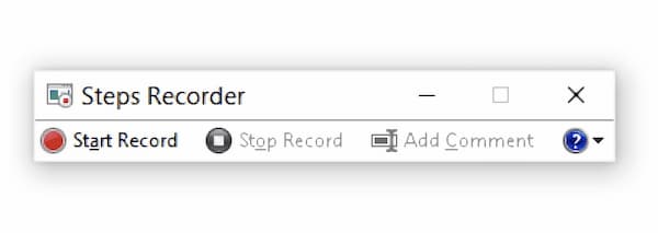 Nyissa meg a Windows Steps Recorder alkalmazást