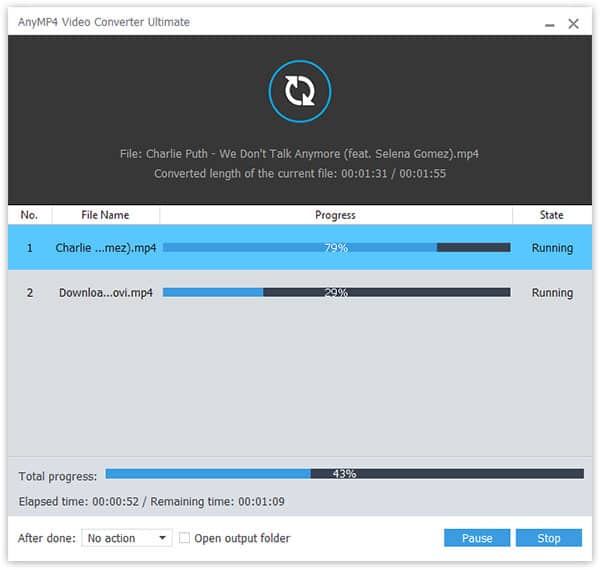 Convert TS video