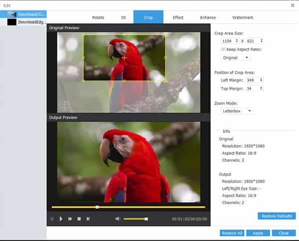 trim video length